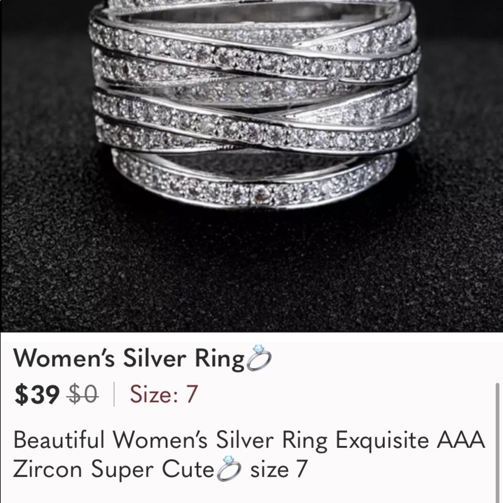 Womens silver 💍 - Picture 13 of 13